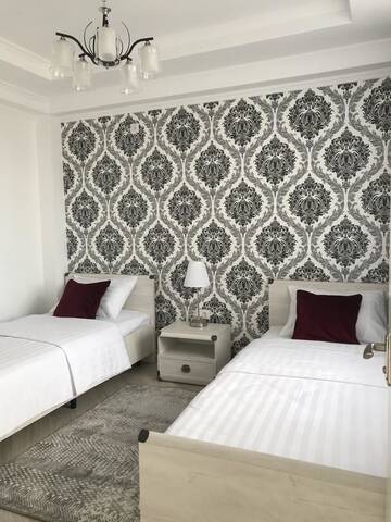 Фото номера Роскошный четырехместный номер Гостевой дом Guest House “Aura” г. Чолпон-Ата 7