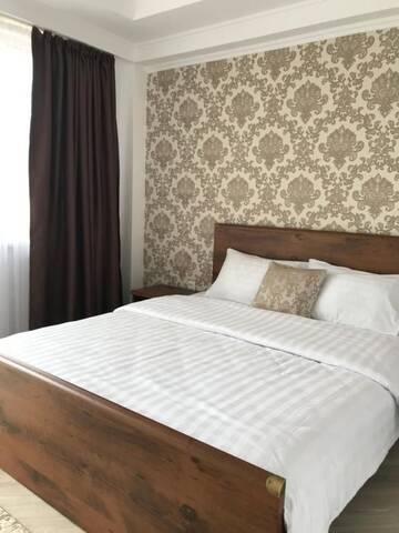 Фото номера Двухместный номер Делюкс с 1 кроватью и душем Гостевой дом Guest House “Aura” г. Чолпон-Ата 10